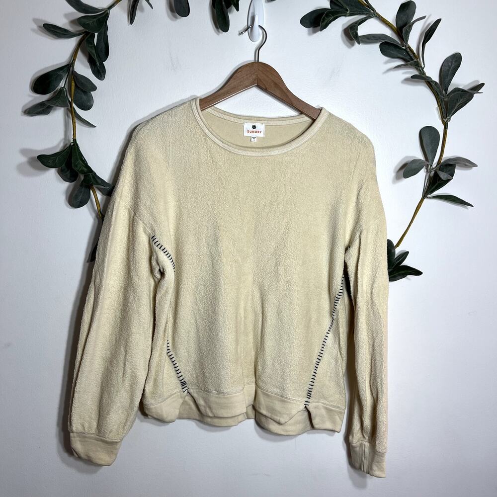 Sundry Cream Pullover